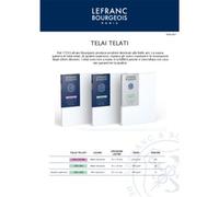 Lefranc Bourgeois Telaio Telato 100% Lino - 73 X 60 - Spessore 1.9