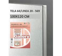 Telaio Telato Cm.100x120 Gallery 20 Tela 569 Cotone/poliestere Grana Fine