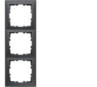 Telaio triplo Berker B.Quadrat antracite 5310138996
