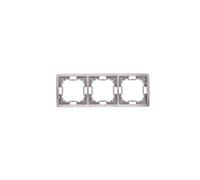 Telaio triplo universale Simon Basic Standard acciaio BMR3/21