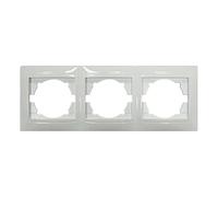 Telaio triplo verticale ad alta resistenza, design robusto, facile installazione; ideale per organizzazione, supporto di pannelli e strutture.
