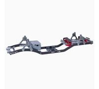 Telaio Veicolo Rc Per Axial Per SCX10 II 90046 D90 1/10 275/313/324 Mm Per Passo In Fibra Di Carbonio Per Telaio A Trave RC Crawler Parti Aggiornamento Per Auto(Titanium)