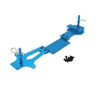 Telaio Veicolo Rc Per WLtoys 144016 144018 144001 144002 144010 Per RIaarIo XDKJ-001 XDKJ-006 1/14 RC Car Parti Aggiornamento Per Lastra Del Secondo Piano Metallo(SKY BLUE)