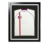 Vivarti Telaio DIY Infant Standard Sports Shirt Display 40x50cm - Telaio Nero, Telaio Interno Bianco, Scheda di Supporto Nero