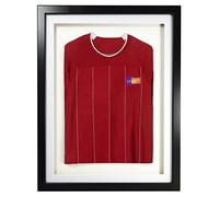 Telaio Vivarti DIY Infant Standard Sports Shirt Display Frame 40 x 50cm - Telaio nero, Telaio interno bianco, Scheda di supporto bianco