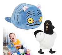 TELAOBAN Kpop Peluche Tigre, 2pcs Kpop Cacciatore di dem0ni Giocattolo di Peluche, Cacciatore di dem0ni Peluche a forma di tigre, Regalo Per I Fan Del kpop, Decorazione di Halloween, Da Collezione