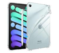 Telaso Custodia per iPad Mini (A17 Pro, modello 2024, 7a generazione), custodia sottile anti-ingiallimento per iPad mini da 8,7", trasparente