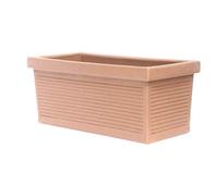 Telcom Cassetta millerighe Lombardia Vaso da Esterno rotazionale Terracotta 80cm, Multicolore, Unica