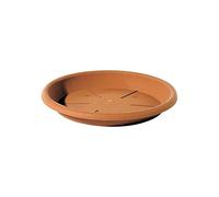 Telcom ISCI 24 T Eolo - Sottovaso in plastica, Diametro: 24 cm, Colore: Terracotta