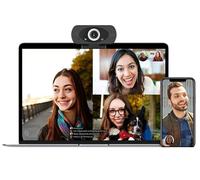 Telcominstrument IMILAB Webcam HD Risoluzione 1080p con Microfono da Collegare USB a Computer per Videoconferenze e Chat