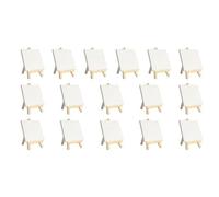 Tele Con Set Di Cavalletti 16 Pezzi Piccole Tele Da Pittura Con Cavalletto 4 X 4