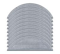 Tele metalliche per aspirapolvere Panno for mocio, ricambio, straccio, compatibile con Roborock Q10 S5 / Q10 S5+ / Q10 VF / Q10V / Q10V+, straccio for mocio, accessori for aspirapolvere(10 PACK)