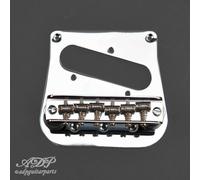 Tele Per Bigsby B5/50 WD Conversion Kit: Ponte 6 Sella + Piastra Pickup Cromo