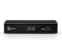 Telesystem - Ts6815/02 Zapper T2 Hevc, Scart , Hdmi, Hdr-black Telesystem