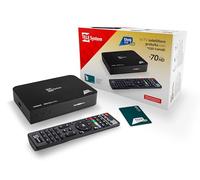 TELE System 58010100 set-top box TV Satellite Nero
