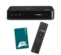 TELE System Decoder Satellitare TS9019HEVC, Smartcard tivùsat Classic Inclusa, Certificato DAZN, Oltre 70 Canali HD Gratuiti, Serie A su DAZN1 e DAZN2, Aggiornamento Automatico Canali