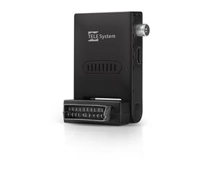 TELE System FACILE STEALTH/02 Cavo Full HD Nero Tele System