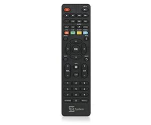TELE System/Fuba Telecomando Originale sostitutivo per Decoder tivùsat TS9018HEVC e ODE718HEVC: con controllo affidabile e intuitivo, compatibile con i modelli specificati