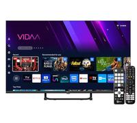 TELE System Smart TV 32 Pollici Vidaa, DVB-T2/S2 HEVC, Certificato tivùsat HD, Frameless, HbbTV, TV Pause, 2 Telecomandi (Easy incluso), CAM CI+ Compatibile, Hotel Mode ideale per Alberghi e Residence