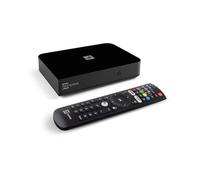 TELE System UP T2 4K: Decoder Digitale Terrestre Android TV ULTRA HD, Smart TV Upgrade, Tuner DVB-T2 HEVC HDR10+HLG, HDMI/SCART Adapter Incluso-Certificato Google