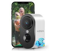 TELECAMERA 4G LTE ESTERNA INTERNA 2K HD CON SIM SENZA WI-FI VIDEOSORVEGLIANZA