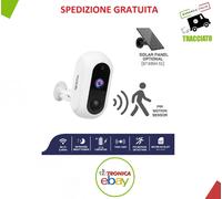 Telecamera a Batteria IP Wi-Fi HD 1080p Da Interno/Esterno App Hey Smart