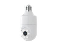 Telecamera a lampadina wifi smart Visiotech attacco E27 2304x1296p bianco - DP01