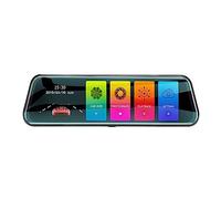 Telecamera a specchio da 10 pollici for videoregistratore touch screen for auto retrovisore Dashcam 1440P Wifi 24 ore parcheggio DVR scatola nera Registrazione Ultra Hd(None)