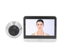 Telecamera a spioncino per la porta dell'appartamento, videocamera digitale per campanelli WiFi con schermo LCD TFT da 4,3 pollici, telecamera a spioncino con visore della porta