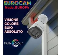 TELECAMERA FULL COLOR VISIONE COLORE AL BUIO ASSOLUTO NOVITA'