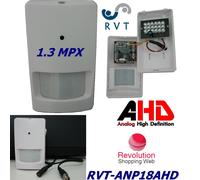 TELECAMERA AHD FINTO PIR SENSORE 3.6 mm 18 IR LED 1.3MPX TOP QUALITY 1280X720