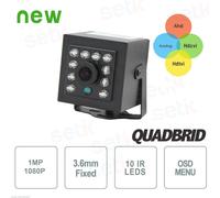 TELECAMERA GRANDANGOLO OTTICA 2.8mm IBRIDA VARI MODELLI DISPONIBILI