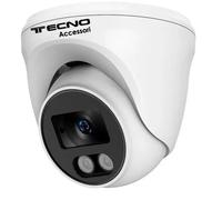 TELECAMERA AHD PER VIDEOSORVEGLIANZA 4IN1 TECNO TC-9911C-4IN1-8MP 8.0MPX BIANCA