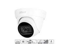Telecamera Analogica Dome 4K 8MP Ottica Fissa 3.6mm HDCVI IR Eyeball IP67 DC12V