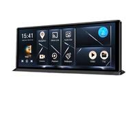 Telecamera anteriore universale per auto 11.3" 4G+64G WIFI Android 14 Carplay per dash cam specchietto retrovisore videoregistratore(Dual lens,With 64G TF Card)