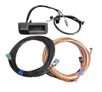 Telecamera Auto Per A1 GB Q2 81A Per Q3 F3 Telecamera Posteriore Lavaggio Ad Acqua Maniglia Per Bagagliaio Con Linea Guida Cablaggio MIB 2 3(MIB -3 WASH)