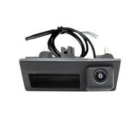 Telecamera Auto Per A3 A6L Per A4 B8 Per B6 A4L Per A5 A8L Per Q3 Per Q5 Per Q7 Per RS6 Parte Posteriore Veicolo Fotocamera Obiettivo Fisheye Vista(720P Black Lens)