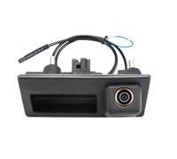 Telecamera Auto Per A3 A6L Per A4 B8 Per B6 A4L Per A5 A8L Per Q3 Per Q5 Per Q7 Per RS6 Parte Posteriore Veicolo Fotocamera Obiettivo Fisheye Vista(1080P Gold Lens)