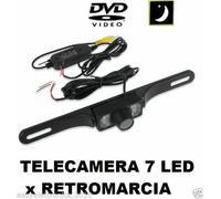 TELECAMERA AUTO WIRELESS LED POSTERIORE PER TARGA RETROMARCIA PARCHEGGIO AFFARE