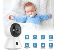 Telecamera Baby Monitor Telecamera di sicurezza domestica HD 1080p con rilevamento del movimento e audio bidirezionale, installazione semplice