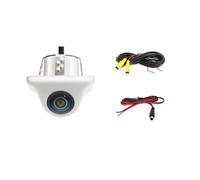 Telecamera Backup AHD 1080P Telecamera Per Auto Obiettivo Fisheye Starlight Visione Notturna Colore Bianco HD Vista Posteriore Per Schermo Android Raido Retrocamera Auto(Bianco)