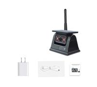 Telecamera Backup Base Magnetica Per Telecamera Di Backup Solare WiFi WirelessAI Backup Allarme Punto Cieco Per Android Bus Van Truck RV Vista Anteriore Posteriore Retrocamera Auto