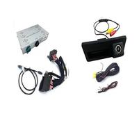 Telecamera Backup Per A4 B8 B9 RS4 S4 2009-2020 Kit Telecamera Per Retromarcia Speciale Schermo Originale Plug & Play Vista Posteriore Anteriore Backup Retrocamera Auto(A,MT)