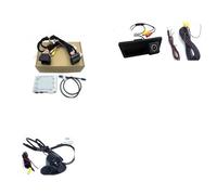 Telecamera Backup Per Cayenne 92A 2011-2018 Per PCM4.0 Schermo Originale Plug & Play Kit Retromarcia Vista Posteriore Anteriore Interfaccia Telecamera Di Backup(Front Rear,MT A)
