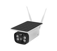 EMOS GoSmart Telecamera di sorveglianza senza fili IP-600 Eye con WiFi e app + pannello solare, 1080p Smart Home IP Camera con batteria, compatibile con Alexa, Google Assistant, senza trappola ABO