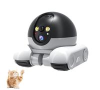 Telecamera Blinky Bot, Blinky Bot Pro, Robot Ai Companion Con Vista a 360°, Telecamera Di Sicurezza Mobile for Interni Wireless 1080p Con Doppio Obiettivo E Audio Bidirezionale, Visione Notturna(4G)