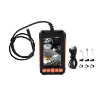 Telecamera Borescopica Industriale 8mm 1080P HD con Schermo LCD 4,3 Pollici, Cavo Semirigido da 1m - Illuminazione LED Regolabile, Impermeabile IP67, Ispezioni Tubazioni e Scaric