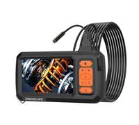 Telecamera boroscopica, Endoscopio Industriale Con Telecamera Ad Alta Definizione, Schermo Da 4,3 Pollici, Rilevatore Di Depositi Carbonio For Manutenzione Condotte E Auto,Endoscopio industriale