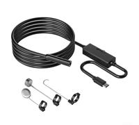 Telecamera boroscopica HD 1920P per iOS e Android, impermeabile IP68, con 8 LED regolabili e connettore 3 in 1, cavo da 2 m/3,5 m/5 m/10 m (3,5 m)