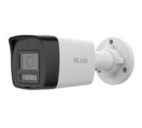Telecamera Bullet IP, 4 MP ottica 2.8 mm doppia illuminazione microfono